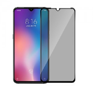 Full Cover Privacy Glass Screen Protector για Xiaomi Redmi 8A - Μαύρο