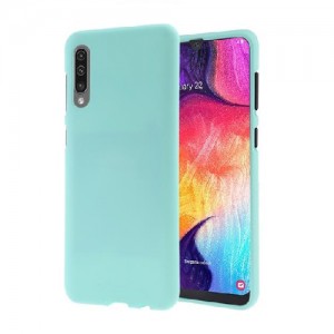 Θήκη Σιλικόνης Soft TPU Back Cover Για Samsung A50 - Γαλάζιο 