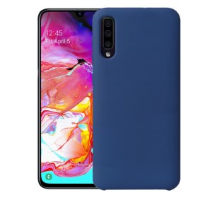 Θήκη Σιλικόνης Soft TPU Back Cover Για Samsung A70 - Μπλέ Σκούρο