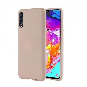 Θήκη Σιλικόνης Soft TPU Back Cover Για Samsung A70 - Απαλό Ροζ