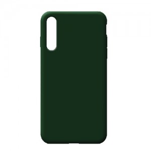 Θήκη Σιλικόνης Soft TPU Back Cover Για Samsung A70 - Πράσινο Σκούρο