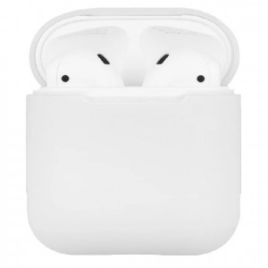 Θήκη Σιλικόνης Για Airpods  2 (2019) - Λευκό