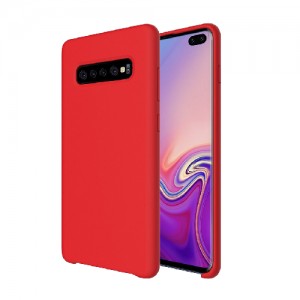 Θήκη Σιλικόνης Soft TPU Back Cover Για Samsung S10 - Κόκκινο