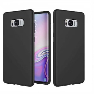 Θήκη Σιλικόνης Soft TPU Back Cover Για Samsung S8 Plus - Μαύρο