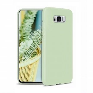 Θήκη Σιλικόνης Soft TPU Back Cover Για Samsung S8 Plus - Πράσινο Ανοιχτό