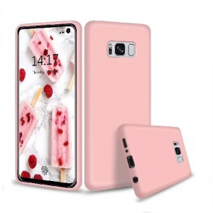 Θήκη Σιλικόνης Soft TPU Back Cover Για Samsung S8 Plus - Ρόζ