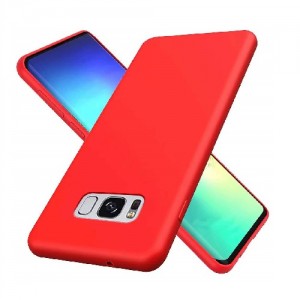 Θήκη Σιλικόνης Soft TPU Back Cover Για Samsung S8 Plus - Κόκκινο