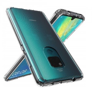 Θήκη Σιλικόνης Antishock για Huawei Mate 20 - Διάφανη