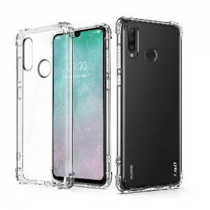 Θήκη Σιλικόνης Antishock για Huawei P30 Lite - Διάφανη