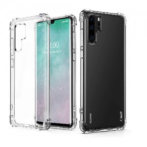 Θήκη Σιλικόνης Antishock για Huawei P30 Pro - Διάφανη