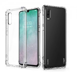 Θήκη Σιλικόνης Antishock για Huawei P30 - Διάφανη