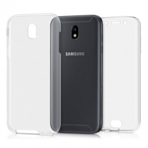 Θήκη Σιλικόνης Μπρος/Πίσω Για Samsung Galaxy J3 2018 - Διάφανη