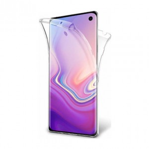 Θήκη Σιλικόνης Μπρος/Πίσω Για Samsung Galaxy S10E - Διάφανη