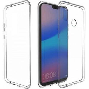 Θήκη Σιλικόνης Μπρος/Πίσω Για Huawei Y7 2019 / Y7 Prime 2019 -  Διάφανη