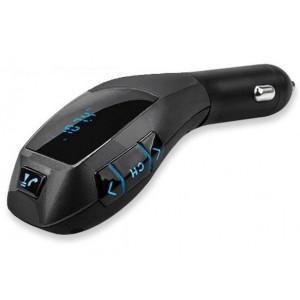 ΟΕΜ Πομπός Αυτοκινήτου με θήρα USB/SD Car FM Με Χειριστήριο X6 - Μαύρο	