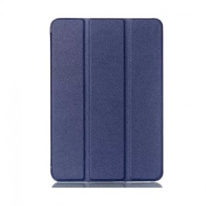 Θήκη Βιβλίο - Σιλικόνη Flip Cover για Apple Ipad Air 2019 / Ipad Pro 2017 10.5'' - Μπλε Σκούρο