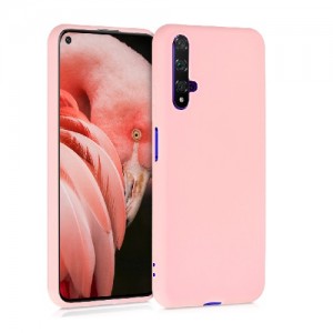 Θήκη Σιλικόνης Soft TPU Back Cover Για Huawei Honor 20 / Nova 5T - Ρόζ