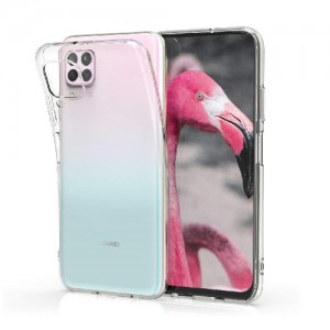 Θήκη Σιλικόνης για Huawei P40 Lite/ Nova 6 SE/ Nova 7i - Διάφανη