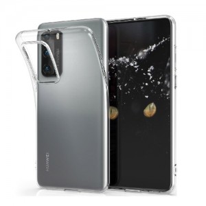 Θήκη Σιλικόνης για Huawei P40 - Διάφανη