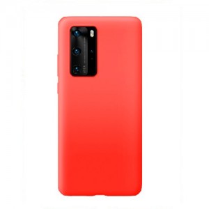 Θήκη Σιλικόνης Soft TPU Back Cover Για Huawei P40 - Κόκκινο 