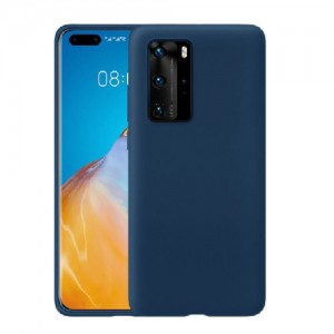 Θήκη Σιλικόνης για Huawei P40 Pro / P40 Pro Plus - Μπλέ