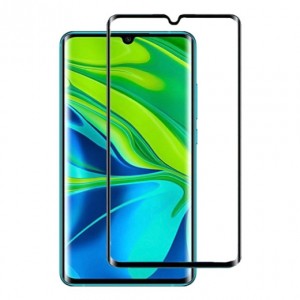 Full Cover Full Glue Προστασία Οθόνης Tempered Glass 9H για Xiaomi MI NOTE 10 LITE  - Μαύρο