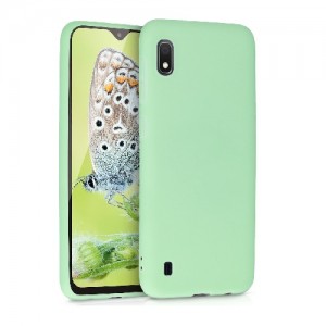 Θήκη Σιλικόνης Soft TPU Back Cover Για Samsung Galaxy A10 - Βεραμάν 