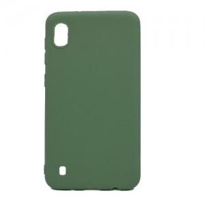 Θήκη Σιλικόνης Soft TPU Back Cover Για Samsung Galaxy A10 - Πράσινο Σκούρο