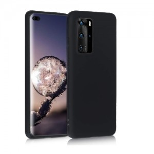 Θήκη Σιλικόνης Soft TPU Back Cover Για Huawei P40 Pro / P40 Plus - Μαύρο