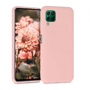 Θήκη Σιλικόνης Soft TPU Back Cover Για Huawei P40 Lite/ NOVA 6 SE/ NOVA 7i - Απαλό Ρόζ