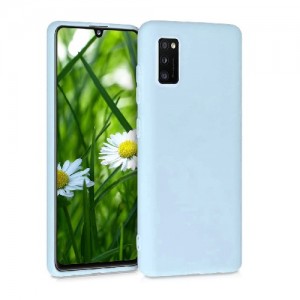 Θήκη Σιλικόνης Soft TPU Back Cover Για Samsung Galaxy A41 - Γαλάζιο 