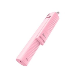 Selfie Stick Hoco K7 Dainty Mini Ενσύρματο - Ροζ