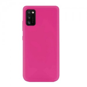 OEM Θήκη Σιλικόνης Soft TPU Back Cover Για Samsung Galaxy A41 - Φούξια