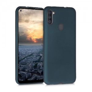 OEM Θήκη Σιλικόνης Soft TPU Back Cover Για Samsung Galaxy A11/M11 - Πράσινο Σκούρο