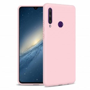 OEM Θήκη Σιλικόνης Soft TPU Back Cover Για Huawei Y6P - Απαλό Ρόζ