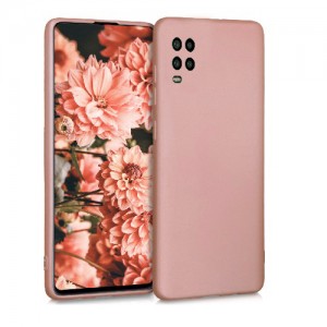 OEM Θήκη Σιλικόνης Soft TPU Back Cover Για Xiaomi Mi 10 Lite - Metallic Ρόζ