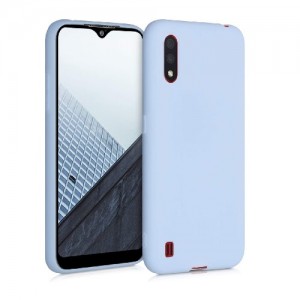 Θήκη Σιλικόνης Soft TPU Back Cover Για Samsung Galaxy A01 - Γαλάζιο 