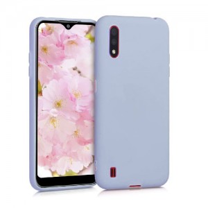 Θήκη Σιλικόνης Soft TPU Back Cover Για Samsung Galaxy A01 - Μώβ 