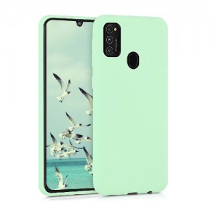 Θήκη Σιλικόνης Soft TPU Back Cover Για Samsung Galaxy M21 / M30S / M31 - Βεραμάν  