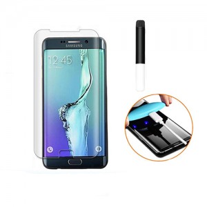 Γυαλί Προστασίας Curved UV Liquid Full Glue Tempered Glass & UV LED Lamp για Samsung Galaxy S6 Edge