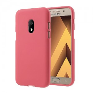 Θήκη Σιλικόνης Soft TPU Back Cover Για Samsung Galaxy J3 2017 - Απαλό Ρόζ