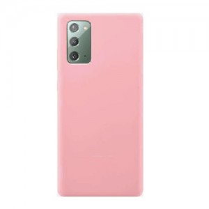 Θήκη Σιλικόνης Soft TPU Back Cover Για Samsung Galaxy Note 20  - Απαλό Ρόζ