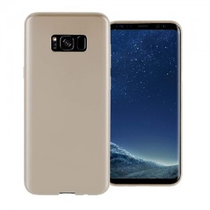 OEM Θήκη Σιλικόνης Soft TPU Back Cover Για Samsung Galaxy S8 ( G950 ) - Metallic Χρυσό 