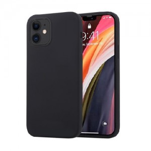 OEM Θήκη Σιλικόνης Soft TPU Back Cover Για Iphone 12 / Iphone 12 Pro - Μαύρο 