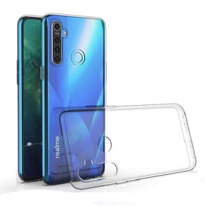 Θήκη Σιλικόνης για Realme 5 - Διάφανη