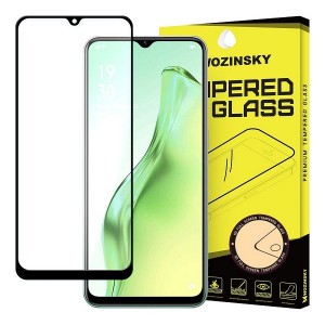 Wozinsky 9H Full Cover Προστασία Οθόνης Tempered Glass για Oppo A31 - Μαύρο