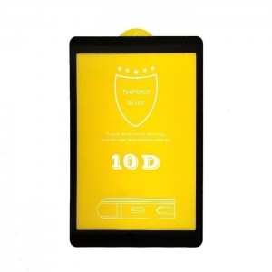 Προστασία Οθόνης Tempered Glass 9H/10D Full Cover 0.3mm για Apple iPad 10.2 2019 - Μαύρο