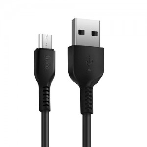 Hoco Καλώδιο Flash Charging X20 Micro Usb 3m - Μαύρο 