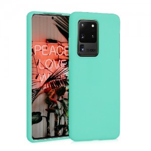 OEM Θήκη Σιλικόνης Soft TPU Back Cover Για Samsung Galaxy S20 Ultra - Τιρκουάζ