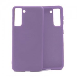 OEM Θήκη Σιλικόνης Soft TPU Back Cover Για Samsung Galaxy S21 Ultra - Μώβ 